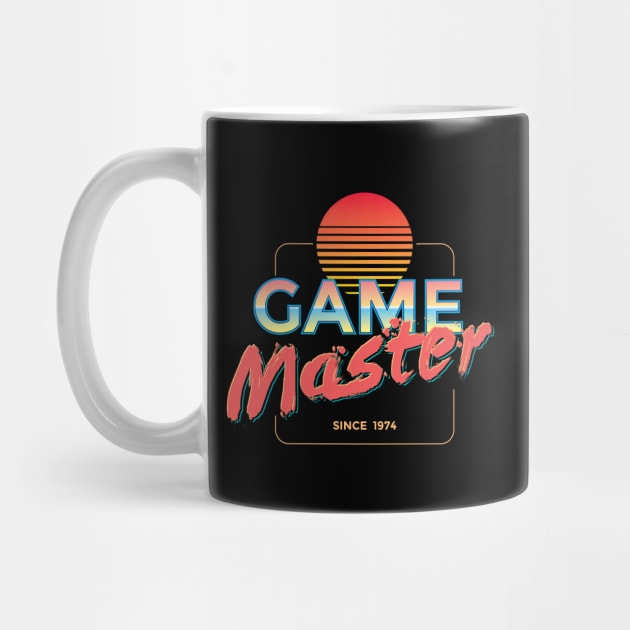 Game Master Dungeon Master Neon by Natural 20 Shirts